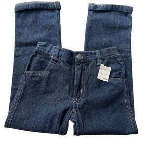 GIRLS denim cuffed jeans